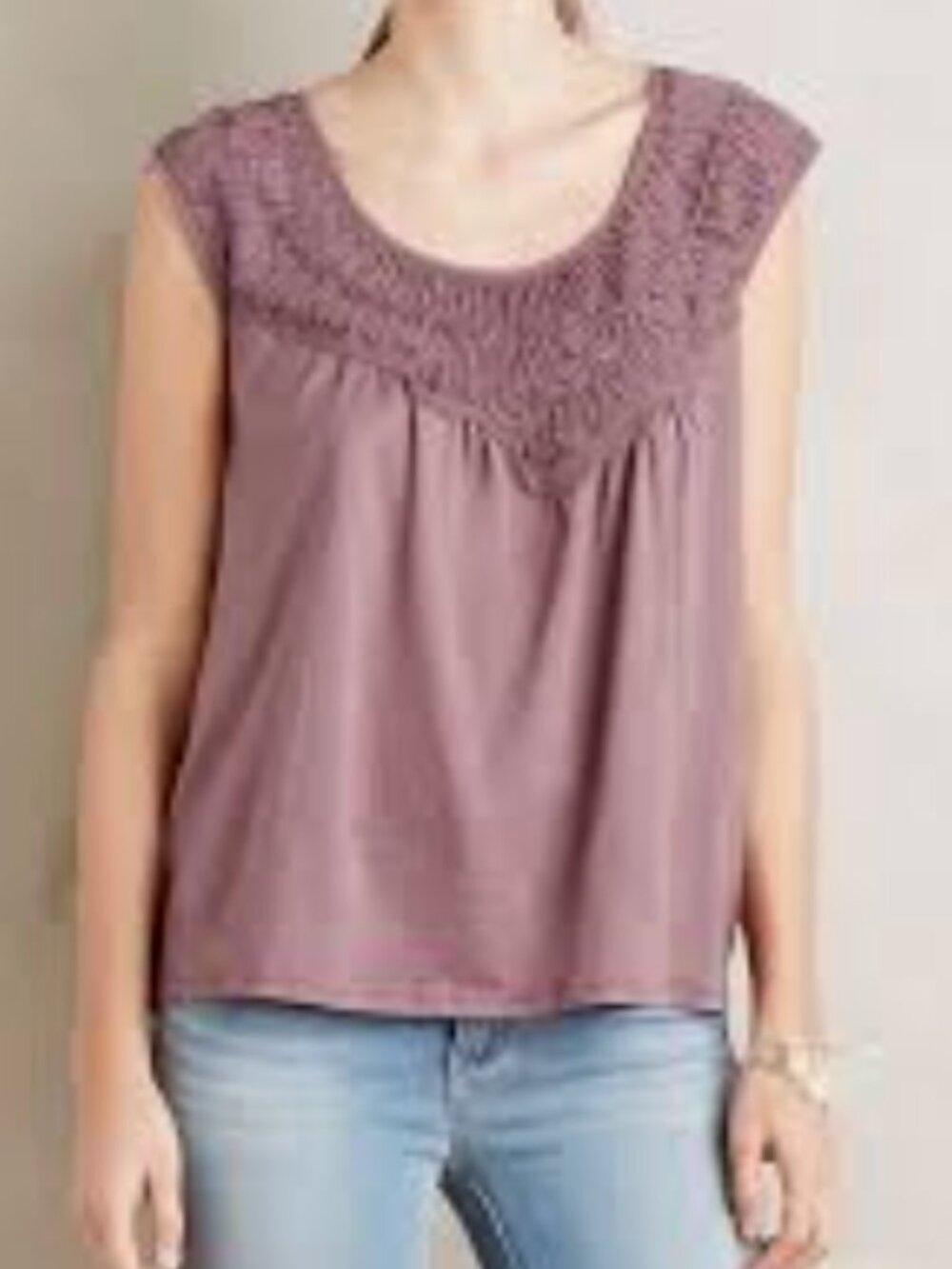 MEADOW RUE for ANTHROPOLOGIE - Mauve, SIZE: L